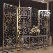 Sus201 Decorative Stainless Steel Folding Screen